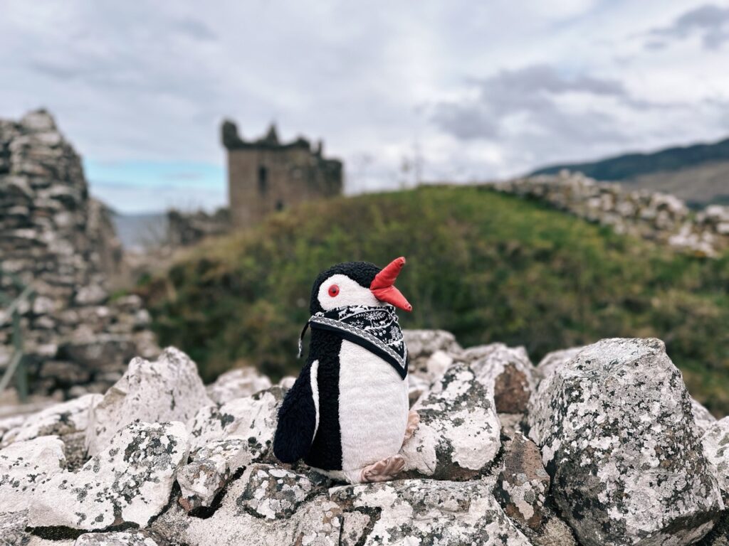 #508 (gold) – Urquhart Castle, Loch Ness, Scotland