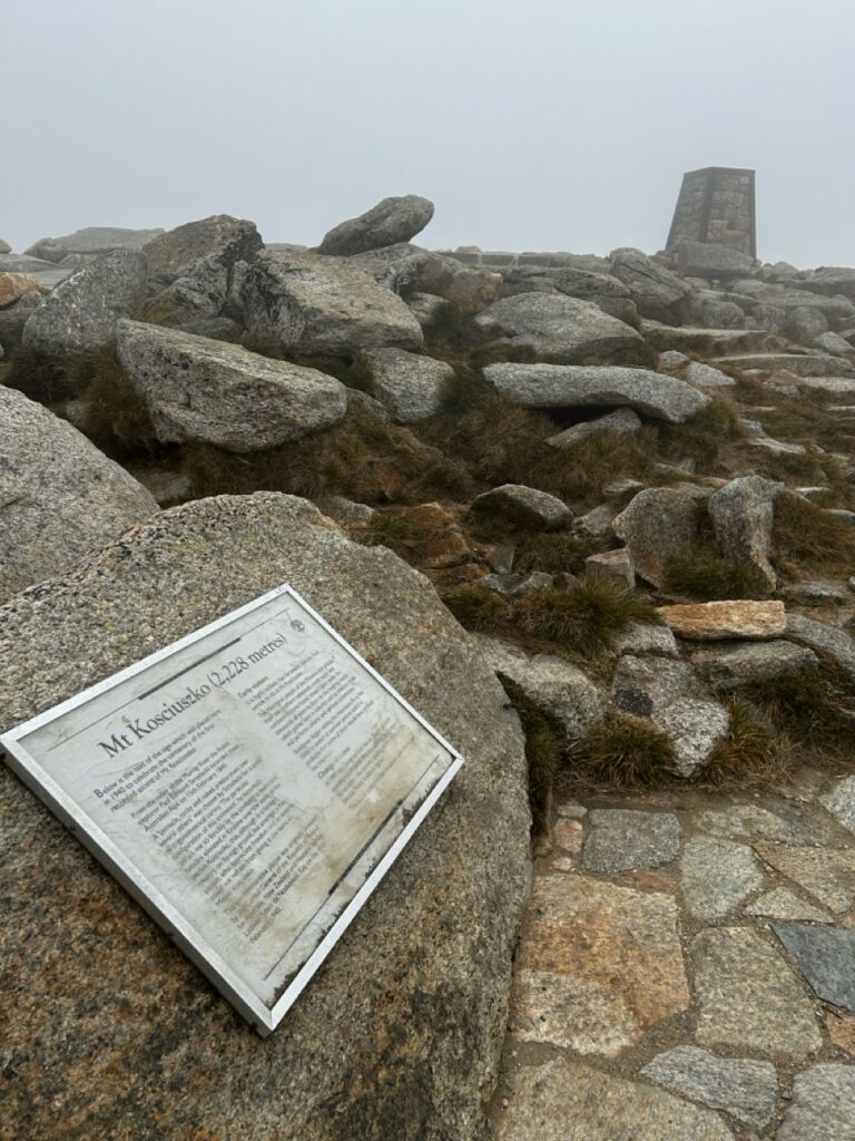 #501 (gold) – Top of Mount Kosciuszko, New South Wales, Australia