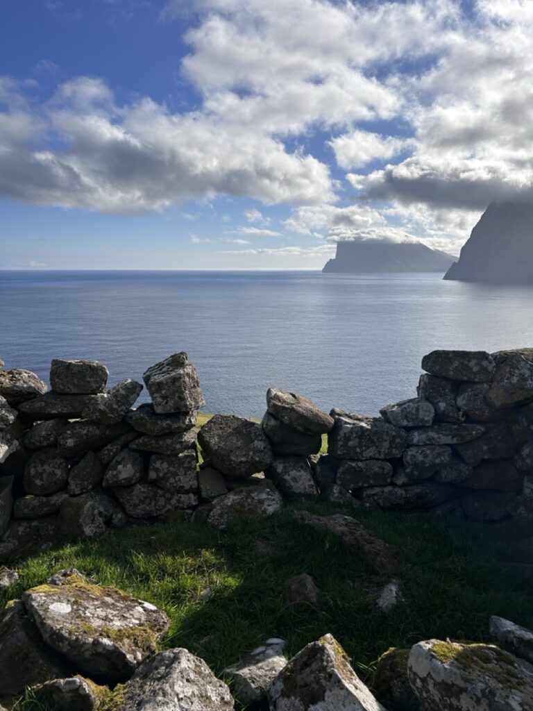 #453 – Stone Wall, Trøllanes, Faroe Islands