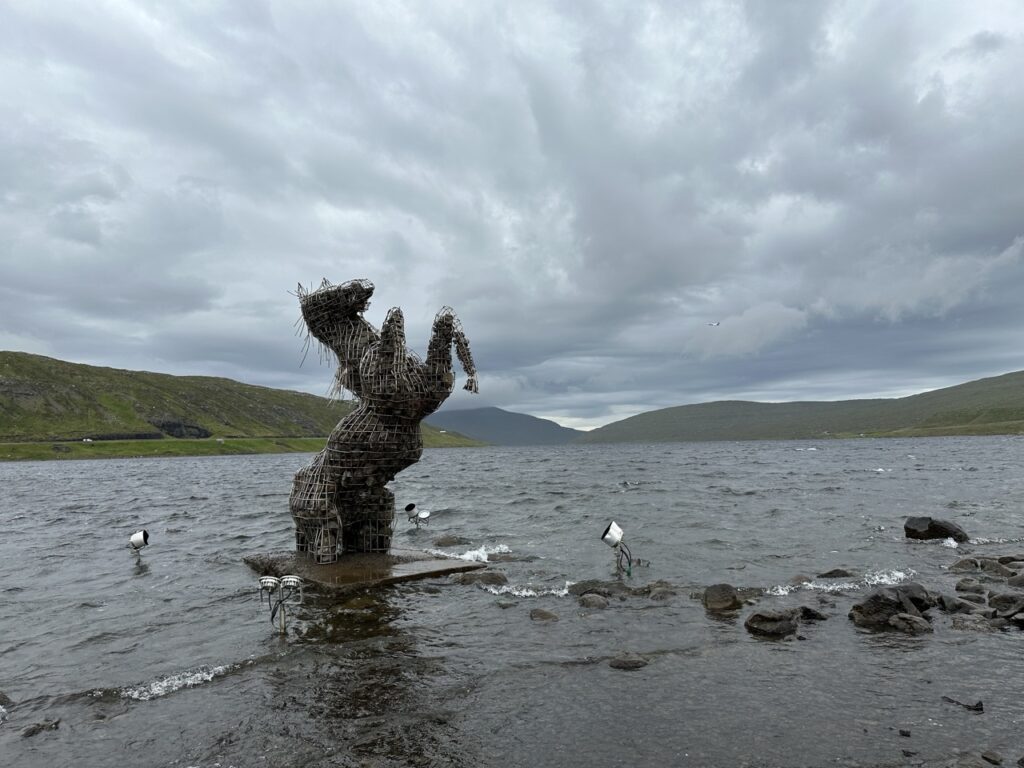 #532 – The Nix Statue, Sørvágsvegur, Faroe Islands