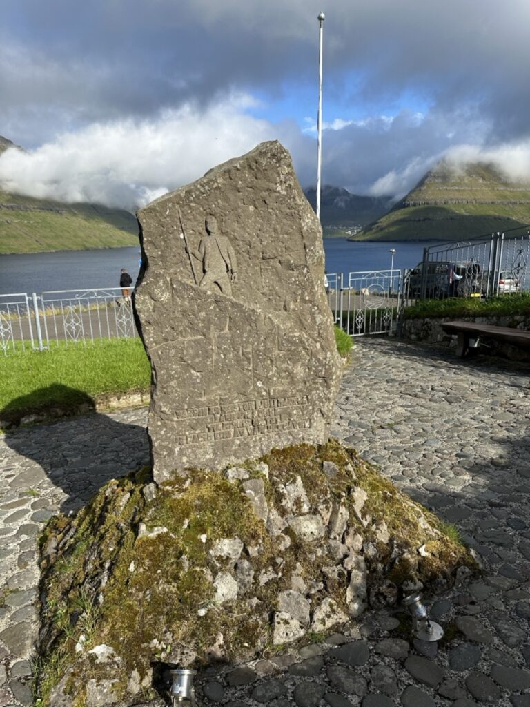 #640 – Memorial, Syðradalur, Faroe Islands