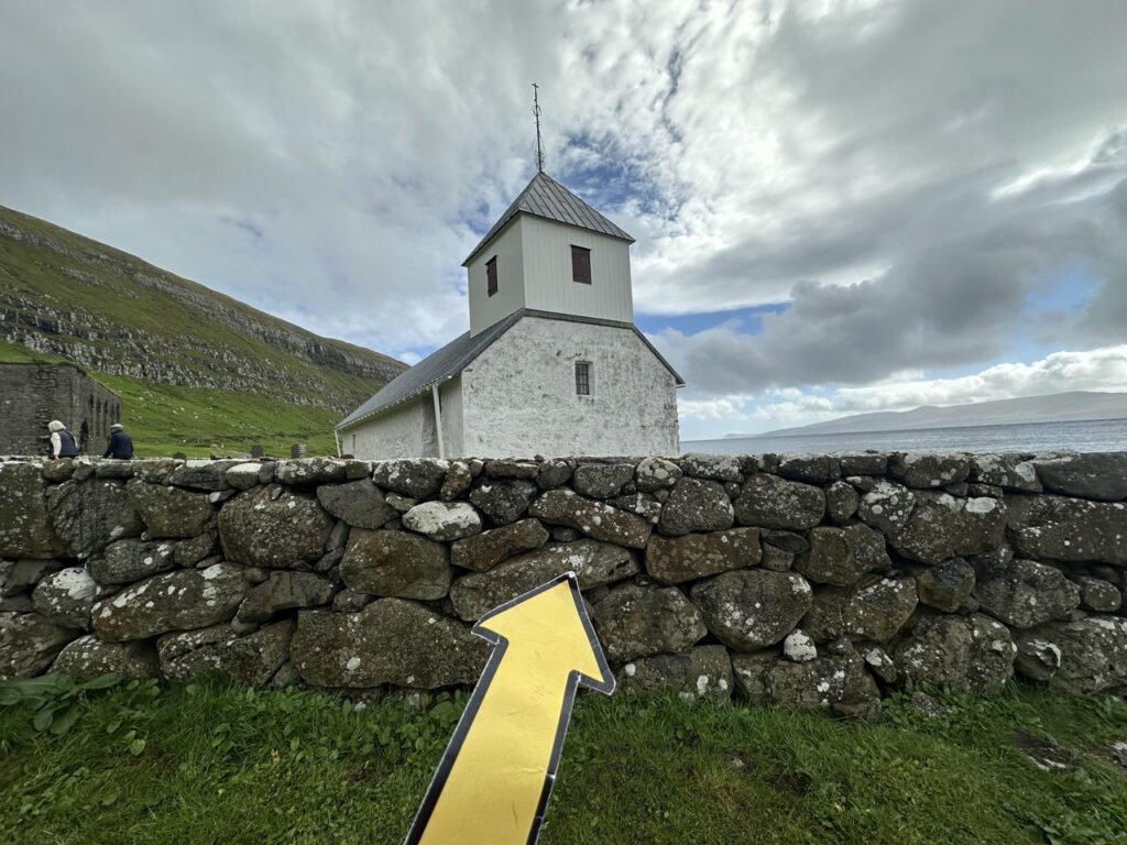 #451 – Saint Olav’s Church, Kirkjubøur, Faroe Islands