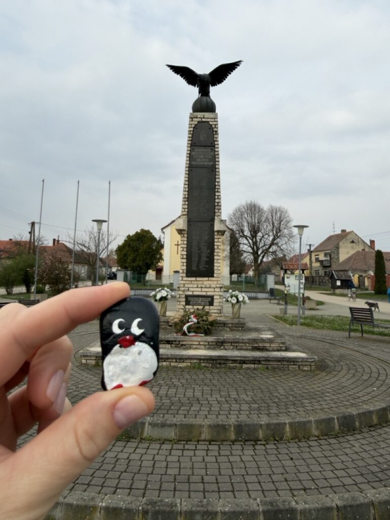 #959 – I. és II. Világháborús-emlékmű, Sotony, Hungary