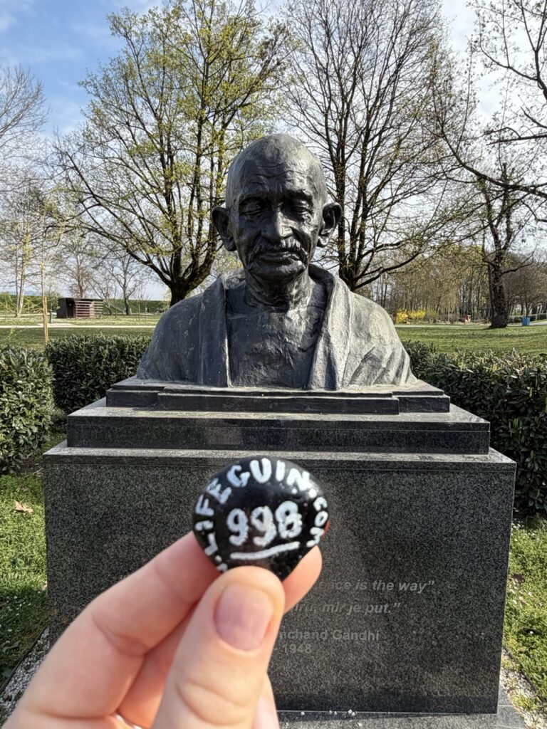 #998 – Mahatma Gandhi, Zagreb, Croatia