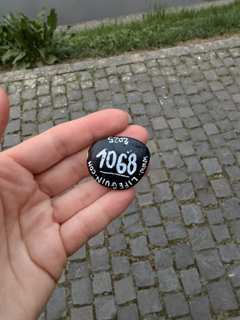 #1068 – Bench close to Bojnice Rotunda, Bojnice, Slovakia