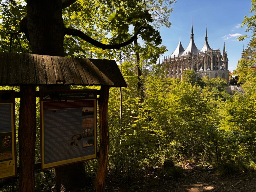 #1186 – Viewpoint overlooking St. Barbara’s Church, Kutná Hora