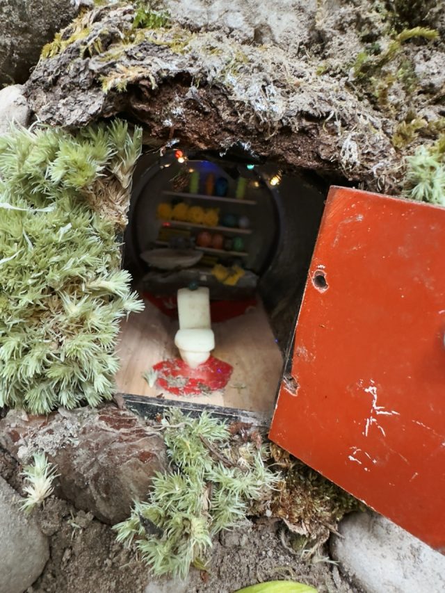 Hand-painted penguin stone #135 hidden at Under the bridge, Kranj, Slovenia (photo 5 of 5)