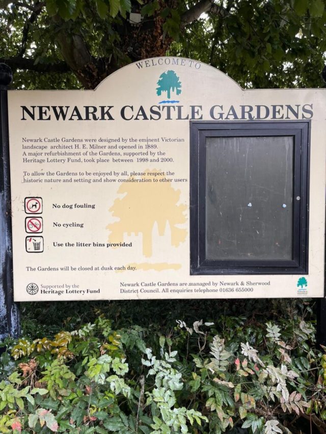 Hand-painted penguin stone #136 hidden at Newark Castle Gardens, Newark-on-Trent, United Kingdom (photo 4 of 5)