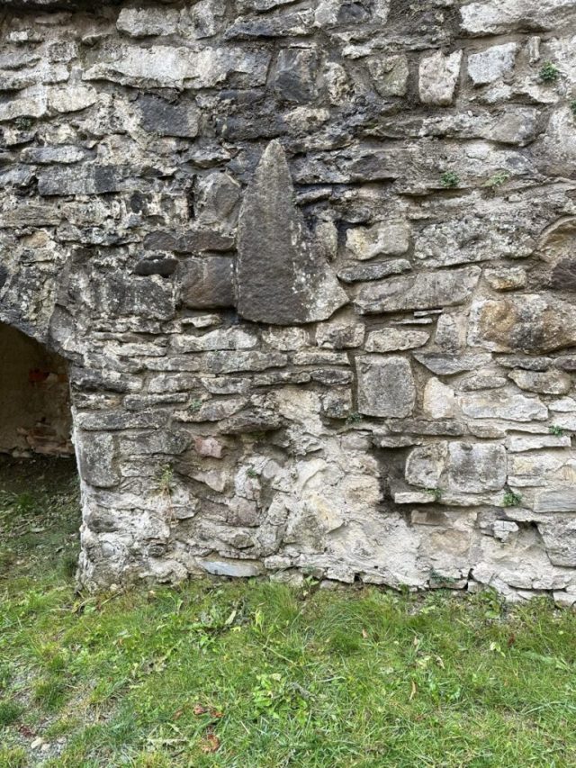 Hand-painted penguin stone #248 hidden at Castle Replica, Stara Lubovna, Slovakia (photo 3 of 5)