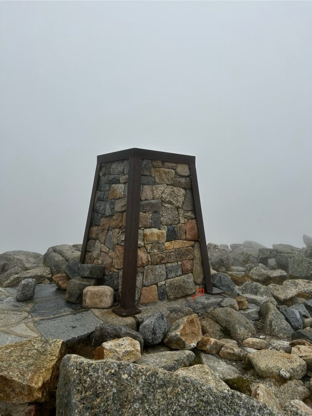 Hand-painted penguin stone #501 hidden at Mount Kosciuszko, Australia (photo 2 of 5)