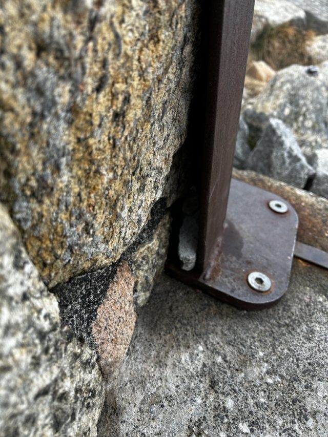 Hand-painted penguin stone #501 hidden at Mount Kosciuszko, Australia (photo 3 of 5)