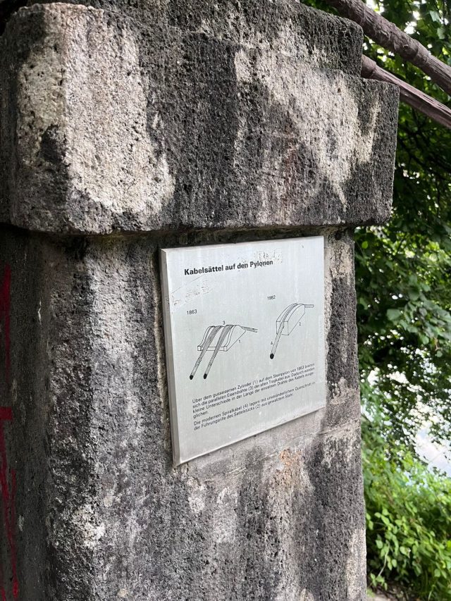 Hand-painted penguin stone #572 hidden at Paul-Fischer-Hangebrucke, Wettingen, Switzerland (photo 2 of 5)