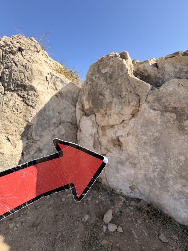 Hand-painted penguin stone #711 hidden at Close to Tomb 2 at Tombs of Kings, Paphos, Cyprus (photo 5 of 5)