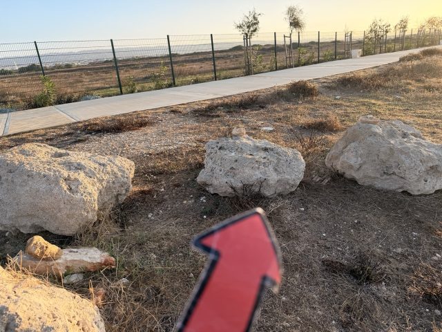 Hand-painted penguin stone #714 hidden at Seaside, Paphos, Cyprus (photo 5 of 5)