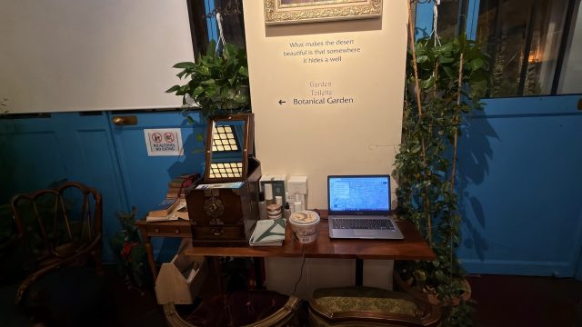 Hand-painted penguin stone #723 hidden at LeMong Hotel, Seoul, South Korea (photo 2 of 5)