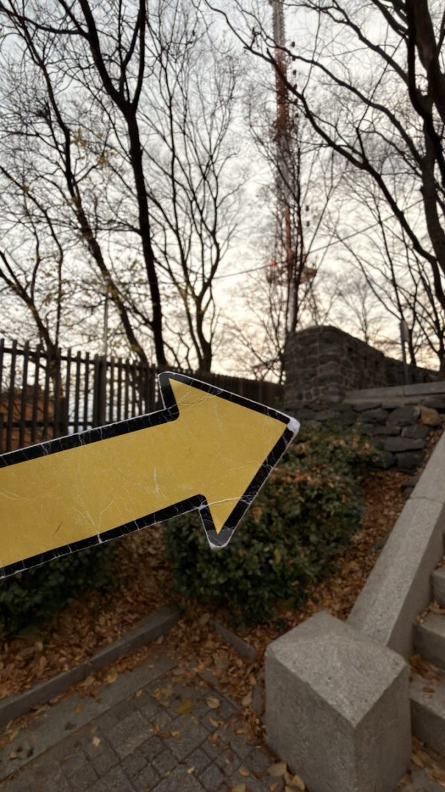 Hand-painted penguin stone #772 hidden at N Seoul Tower, Seoul, South Korea (photo 3 of 5)