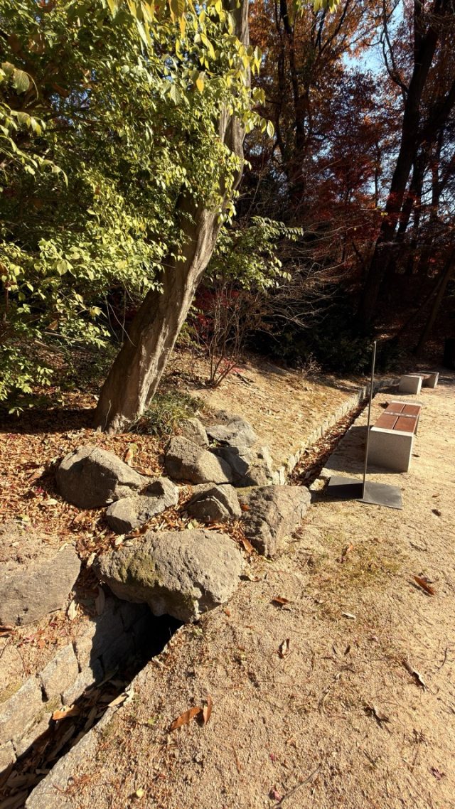 Hand-painted penguin stone #788 hidden at Tree at the Secret Garden, Seoul, South Korea (photo 2 of 5)
