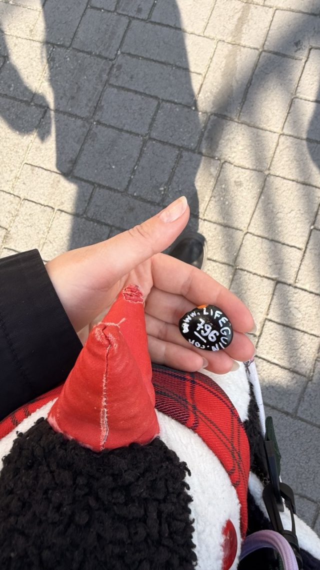 Hand-painted penguin stone #796 hidden at Book Alley at Gamcheon Culture Village, Busan, South Korea (photo 2 of 5)