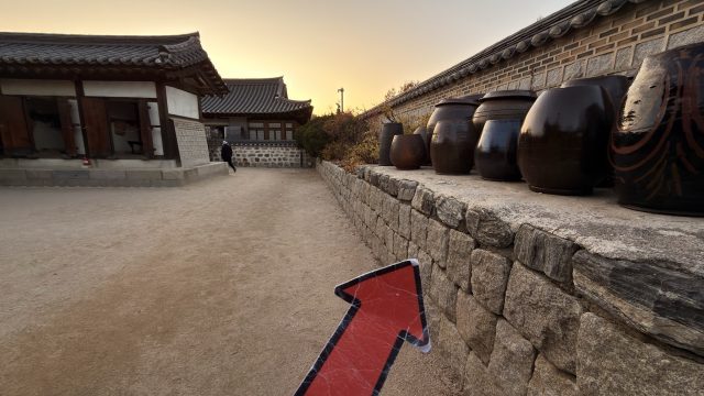 Hand-painted penguin stone #831 hidden at Fermentation Barrels in Namsan Gugakdang, Seoul, South Korea (photo 4 of 5)