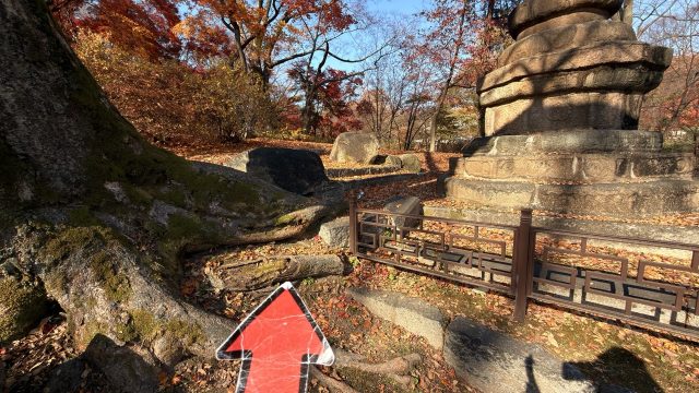 Ručne maľovaný tučniakový kameň č. 833 ukrytý na mieste Pond in Changgyeonggung Palace, Seoul, Južná Kórea (fotka 4 z 5)