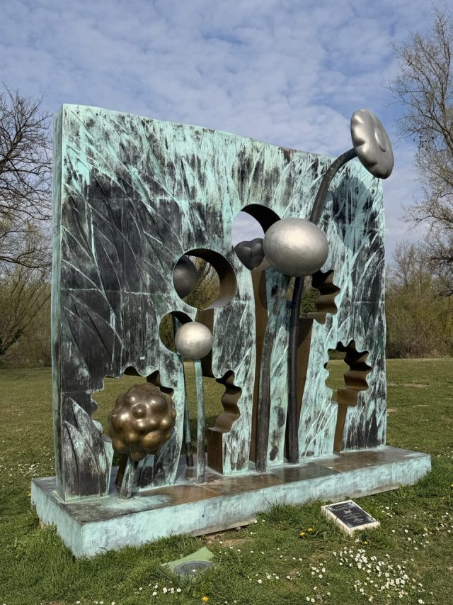 Hand-painted penguin stone #960 hidden at Bundek City Park, Zagreb, Croatia (photo 4 of 5)