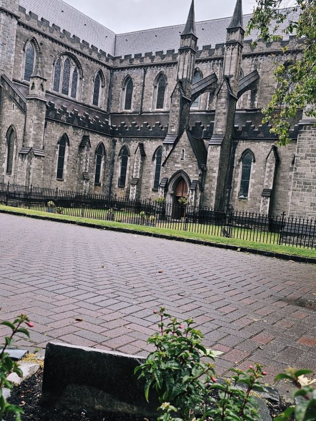 Hand-painted penguin stone #171 hidden at St Patrick's Cathedral, Dublin, Ireland (photo 2 of 4)