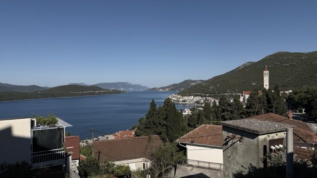 Hand-painted penguin stone #971 hidden at Hotel Jadran, Neum, Bosnia and Herzegovina (photo 5 of 5)