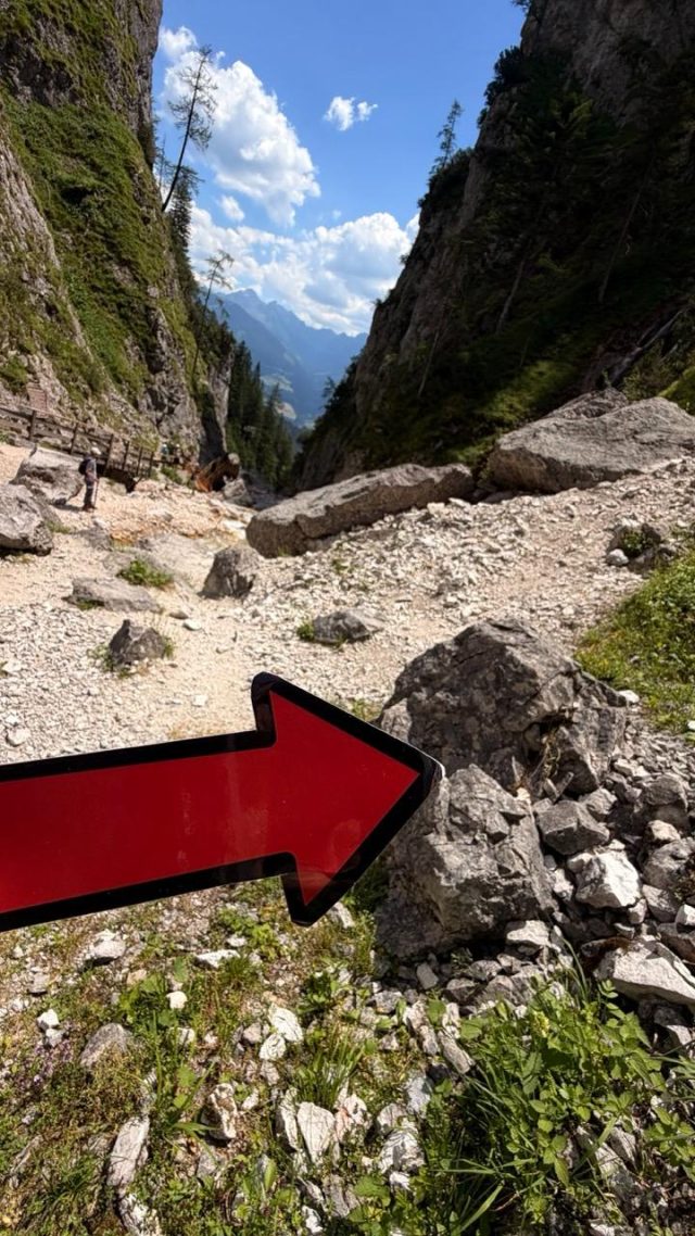 Hand-painted penguin stone #1256 hidden at Silberkarklamm Waterfall, Silberkarklamm, Austria (photo 5 of 5)